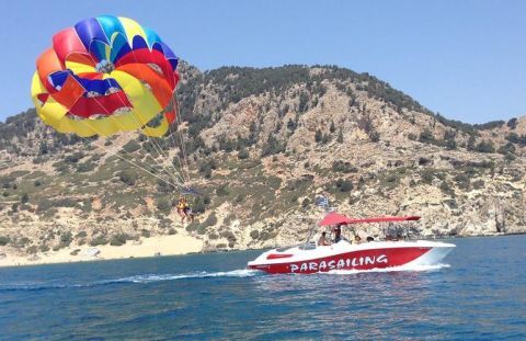 Parasailing  in Rhodes 1