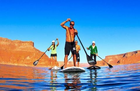 Stand Up Paddle in Dassia beach 1