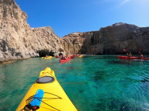 Kayaking tour to Tsigrado and Gerakas Beach 1