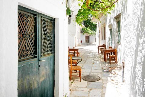 Apiranthos, the mountainous village