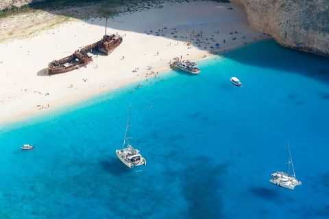 Private Tour of Navagio Shipwreck Beach and the Blue Caves 2