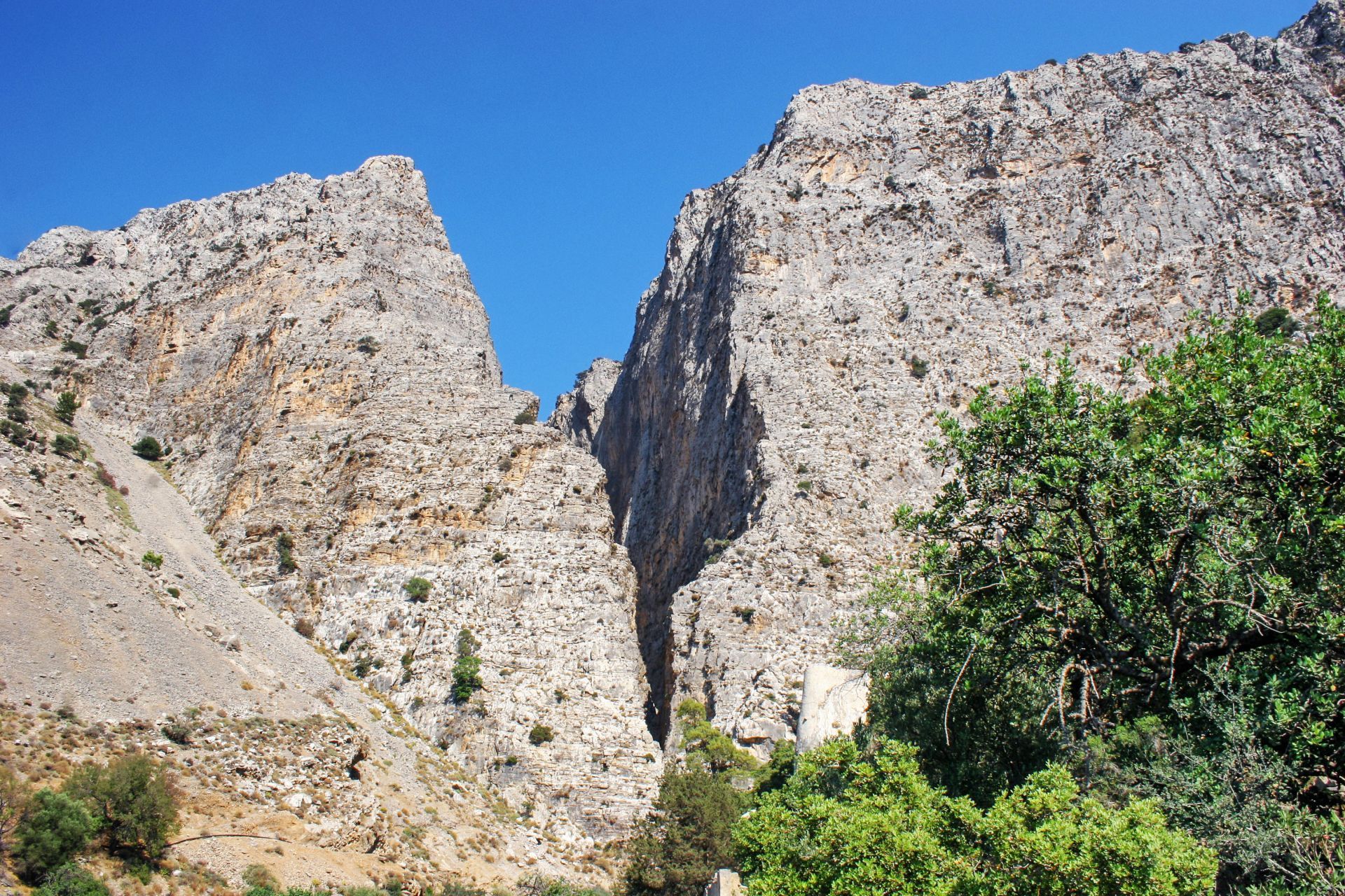 The Gorges of Ha, a famous hiking route