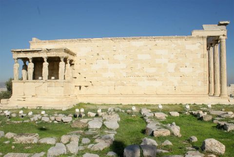 Caryatids at Erectheion