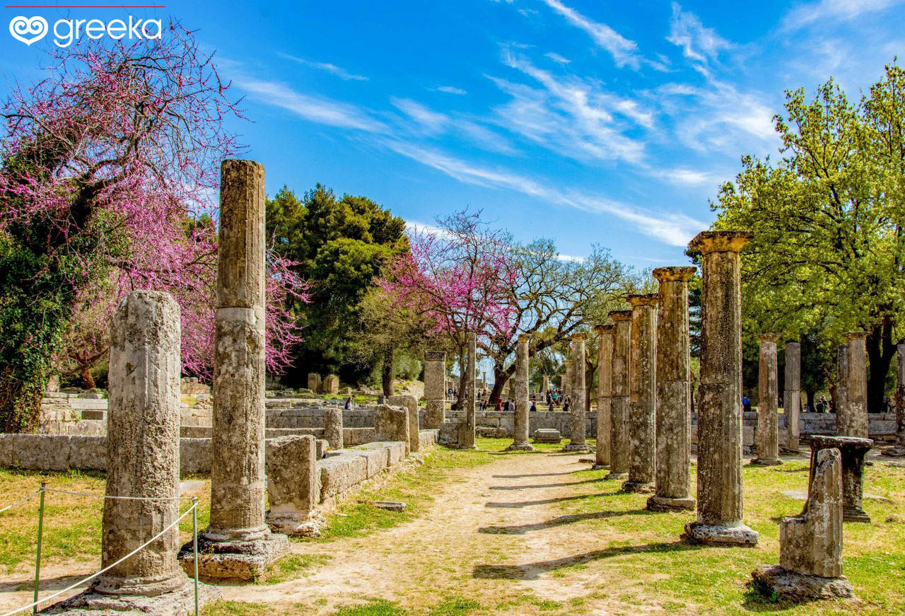 Olympia, a famous ancient site of Greece