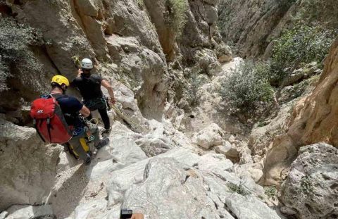 Canyoning activities in Chania 2