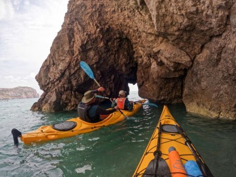 Kayaking tour to Tsigrado and Gerakas Beach 3