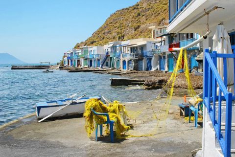 The fishing village of Klima