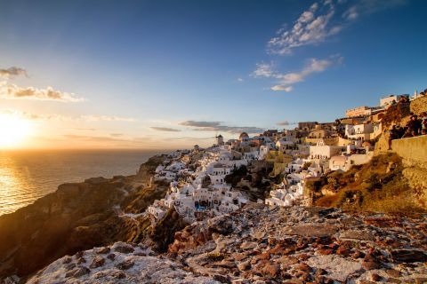 Santorini from Naxos Island 1
