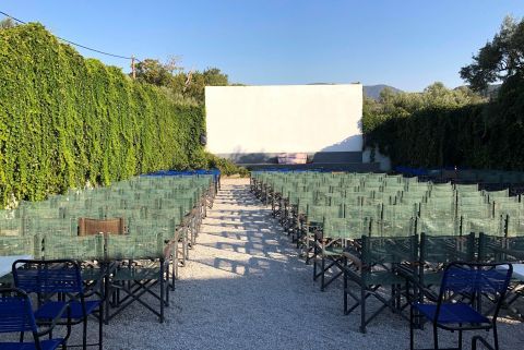 Open air cinema