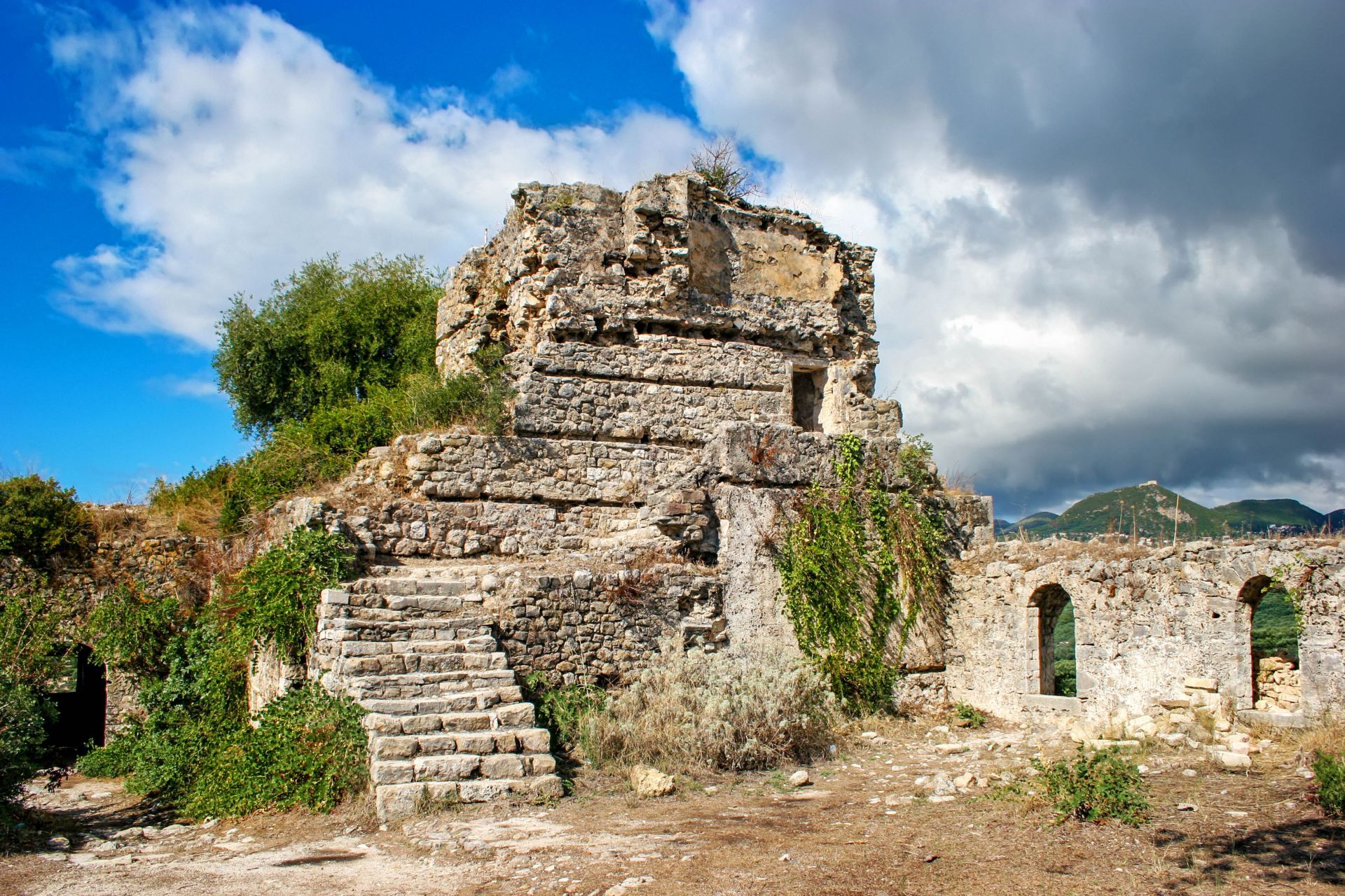 The Venetian Castle above the town
