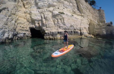 Stand up paddle activities in Chania 2