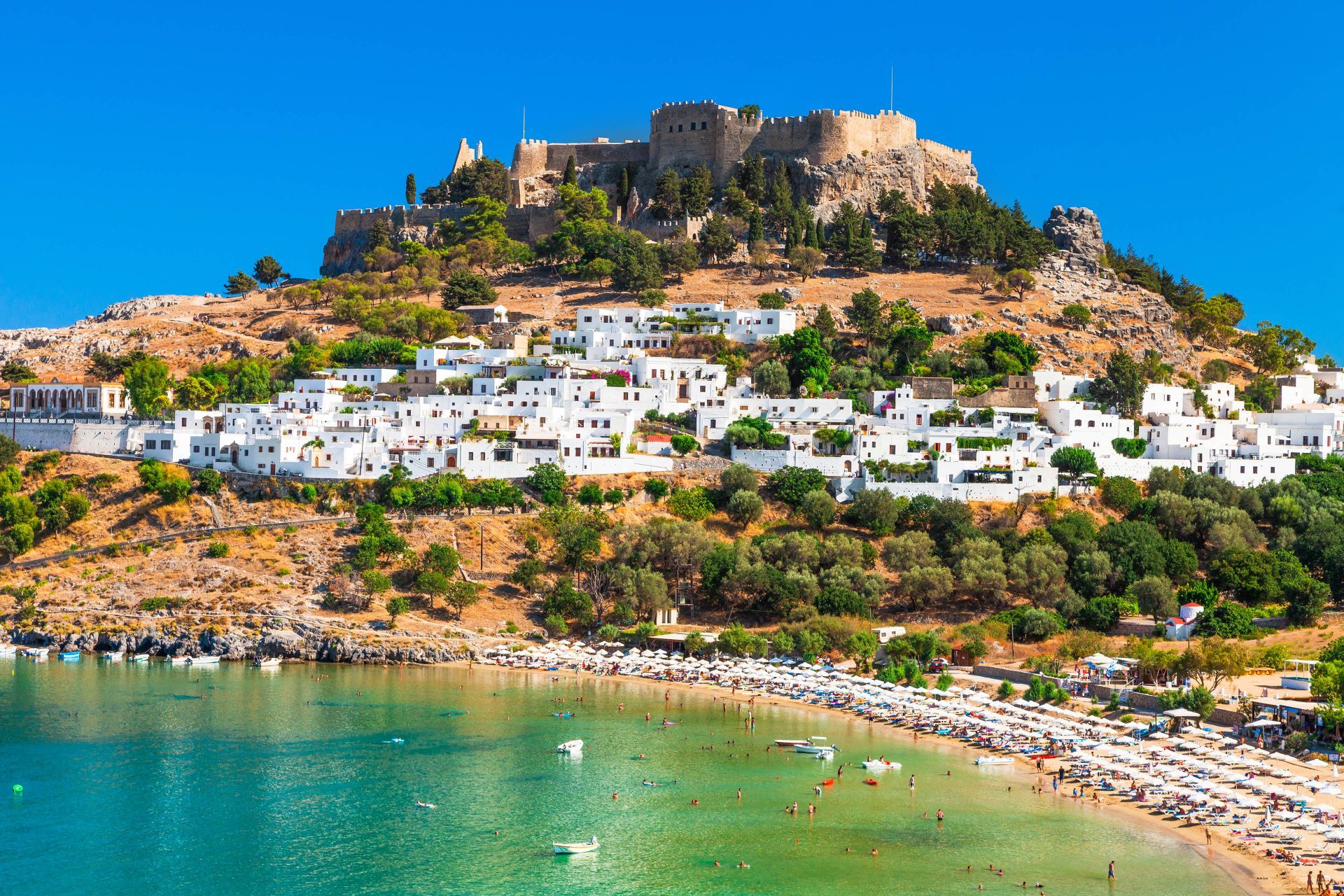 Rhodes Greece: Lindos, the beautiful village