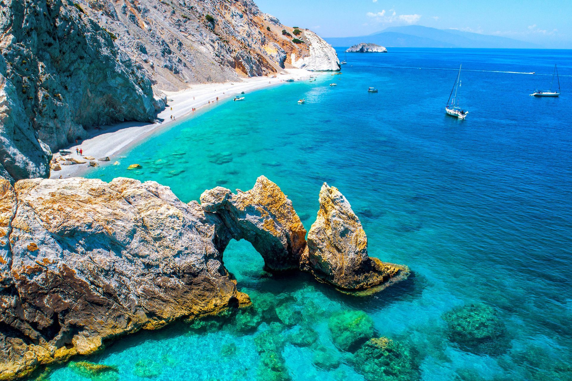 Skiathos island: Lalaria Beach