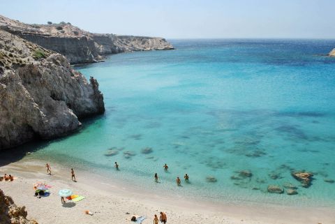 Swim at Tsigrado beach