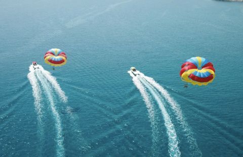 Parasailing  in Rhodes 2
